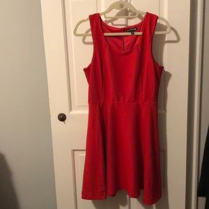 Express fit and flare dress
